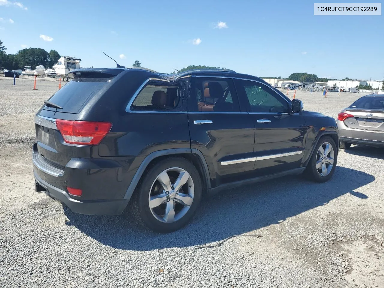 2012 Jeep Grand Cherokee Overland VIN: 1C4RJFCT9CC192289 Lot: 73602954