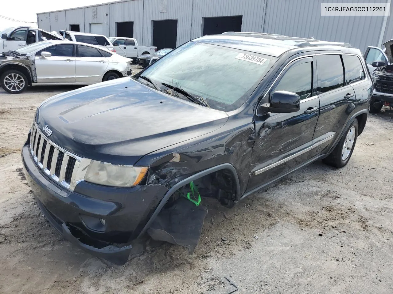 2012 Jeep Grand Cherokee Laredo VIN: 1C4RJEAG5CC112261 Lot: 73639784