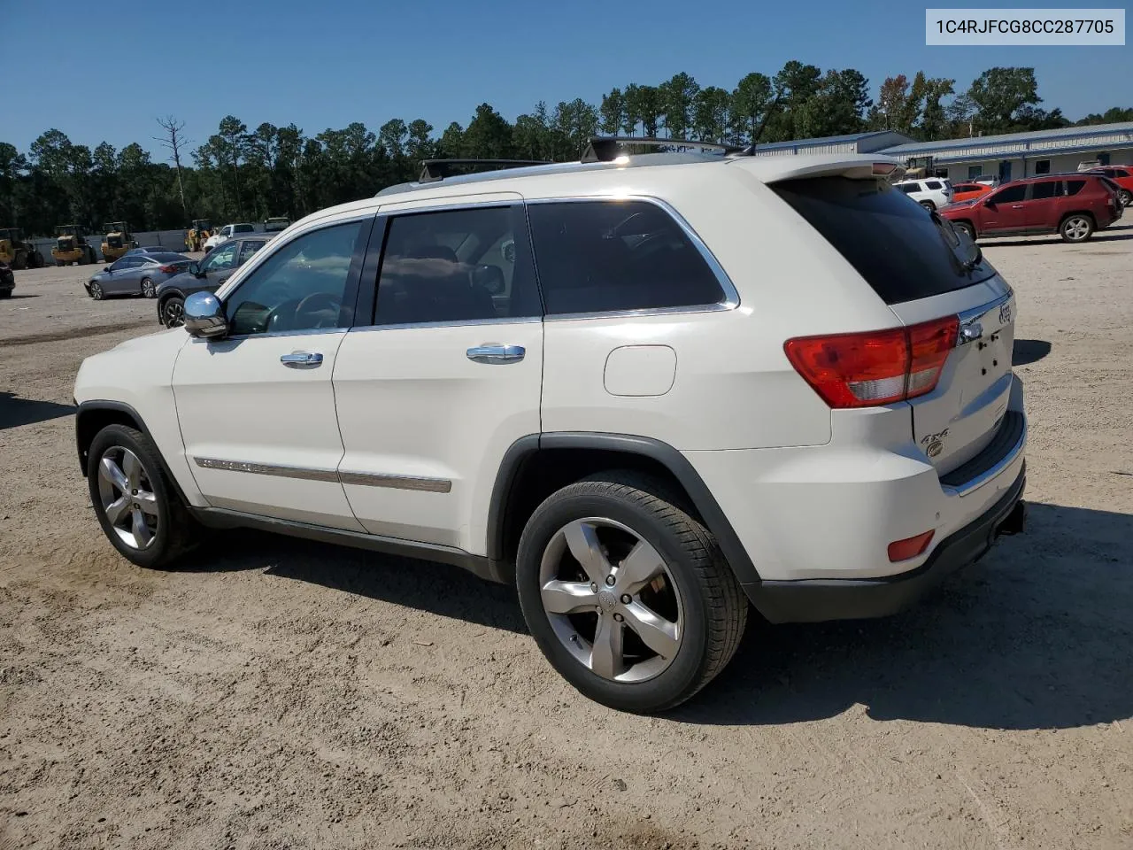 2012 Jeep Grand Cherokee Overland VIN: 1C4RJFCG8CC287705 Lot: 73781964