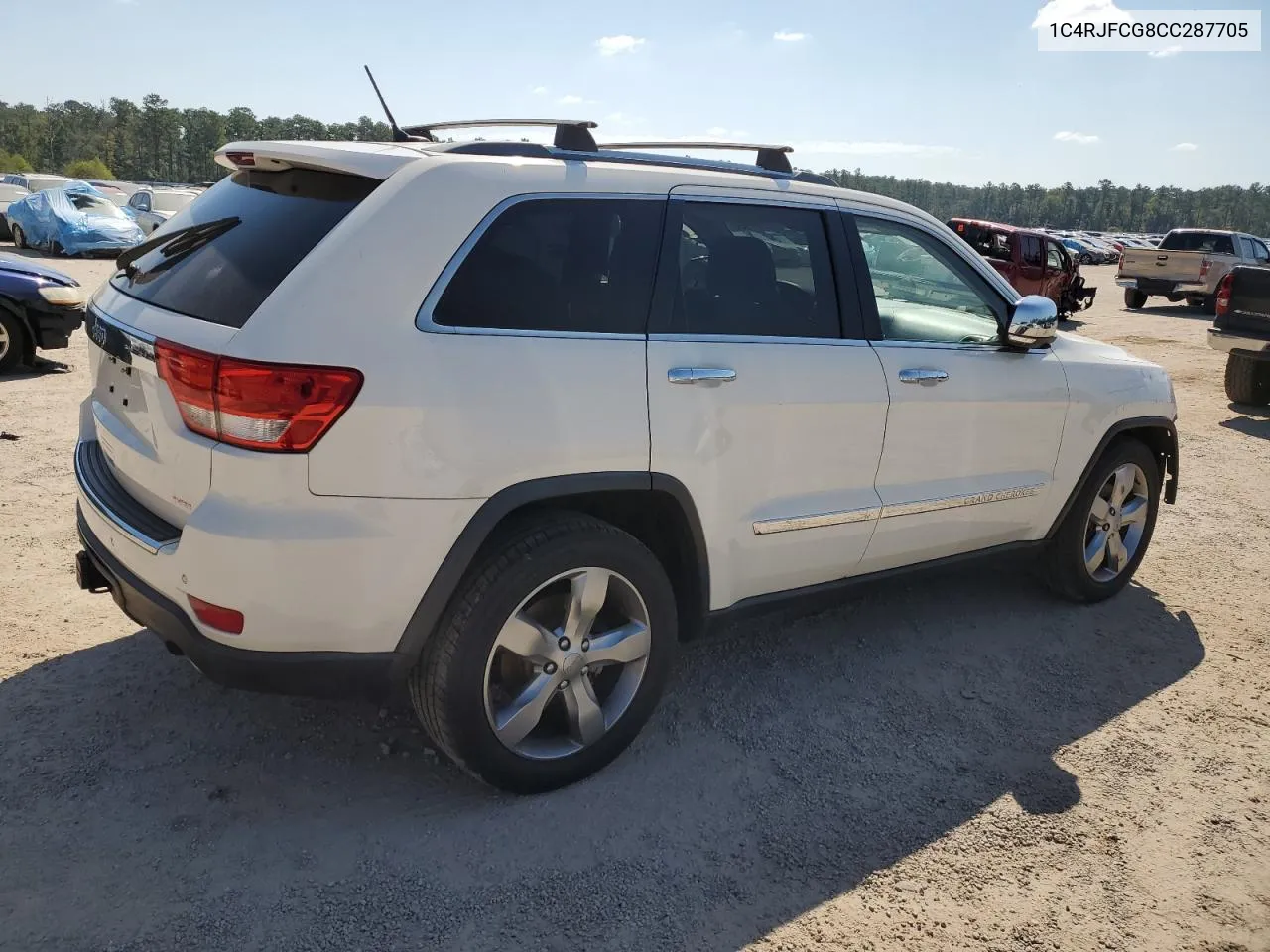 2012 Jeep Grand Cherokee Overland VIN: 1C4RJFCG8CC287705 Lot: 73781964