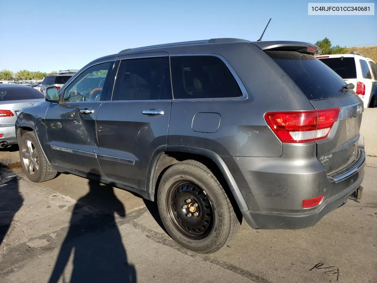 2012 Jeep Grand Cherokee Overland VIN: 1C4RJFCG1CC340681 Lot: 73788254