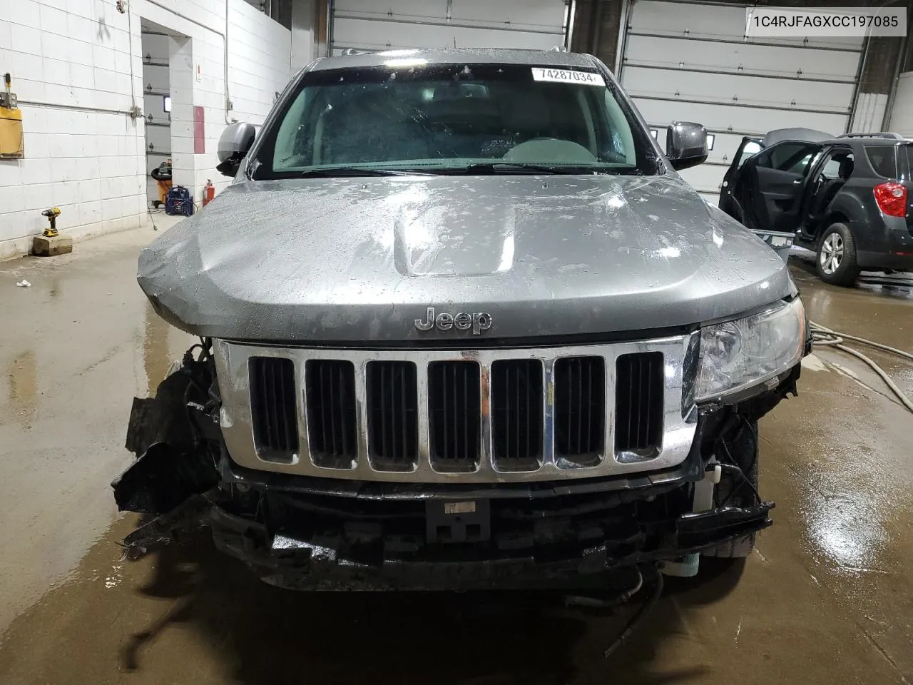 2012 Jeep Grand Cherokee Laredo VIN: 1C4RJFAGXCC197085 Lot: 74287034