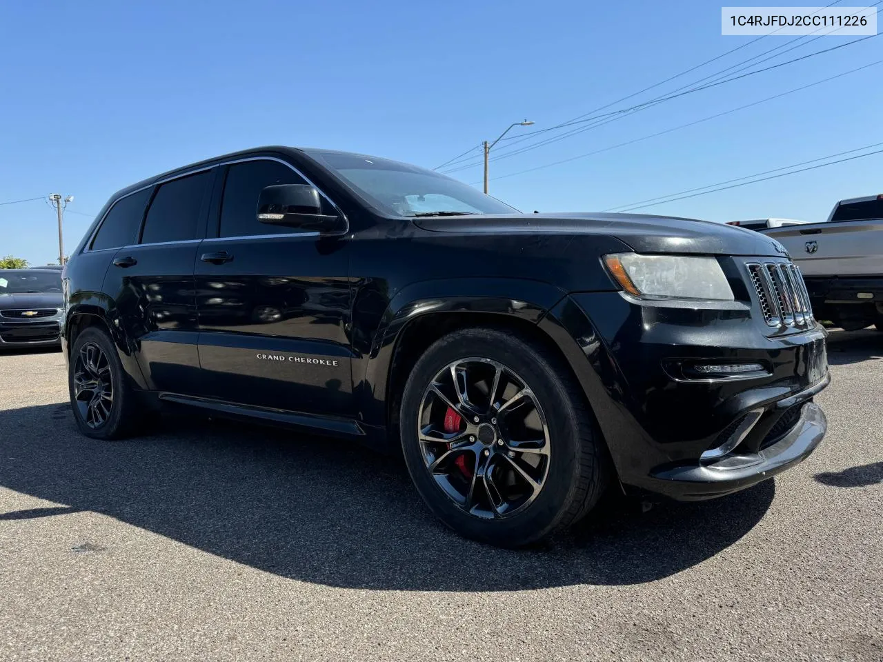 2012 Jeep Grand Cherokee Srt-8 VIN: 1C4RJFDJ2CC111226 Lot: 74449424