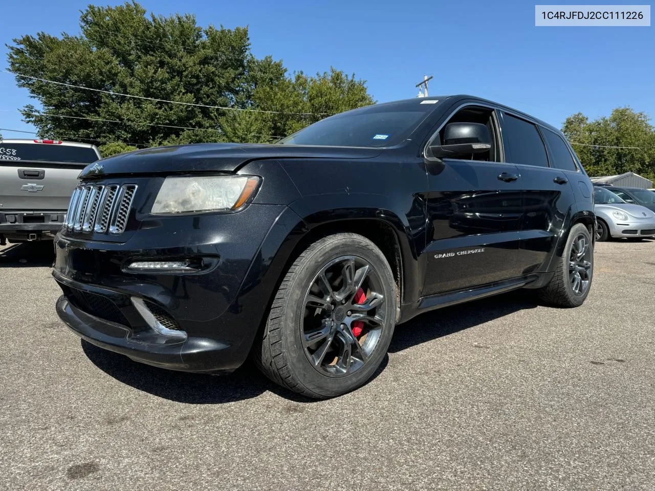 2012 Jeep Grand Cherokee Srt-8 VIN: 1C4RJFDJ2CC111226 Lot: 74449424