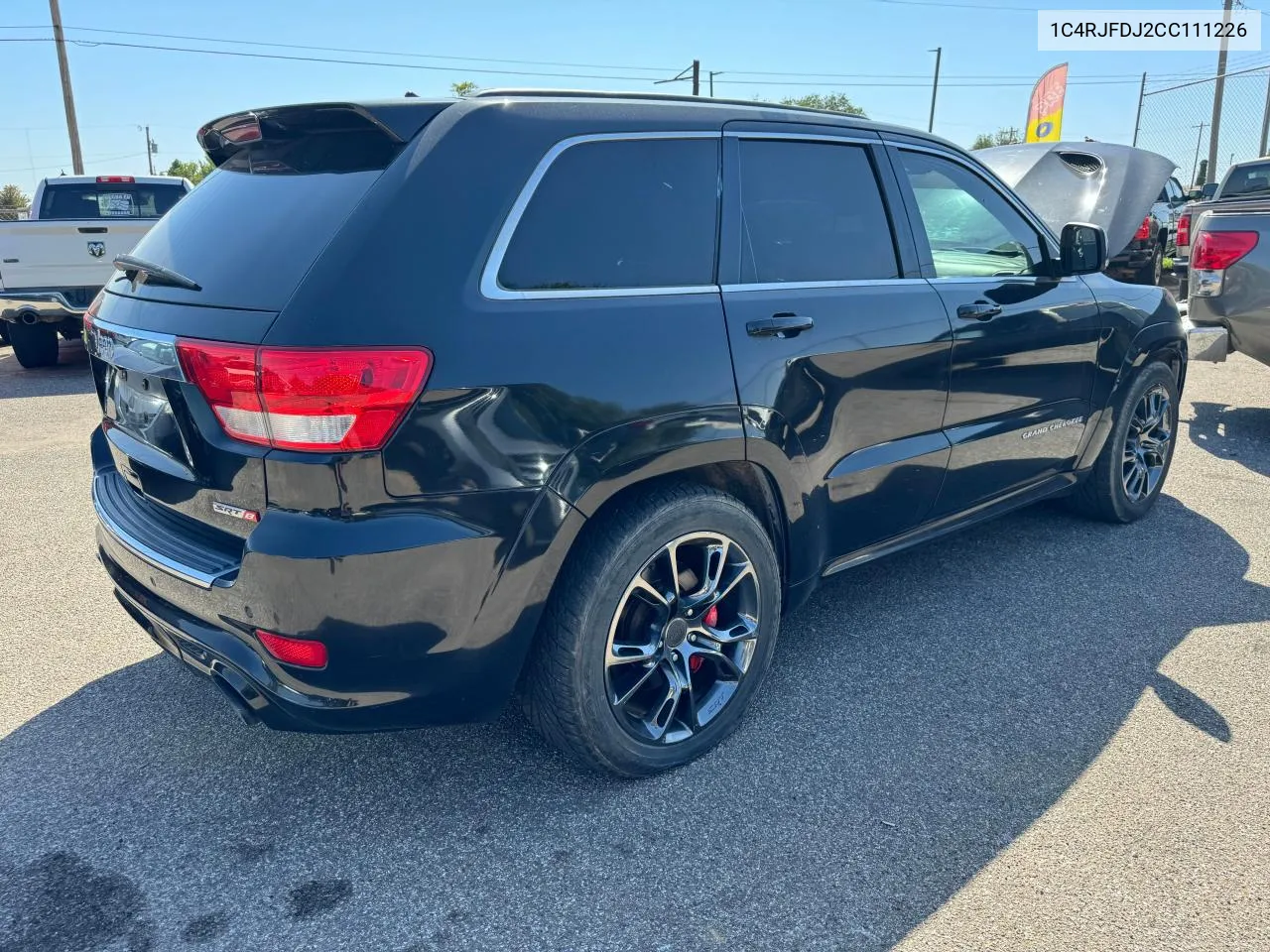 2012 Jeep Grand Cherokee Srt-8 VIN: 1C4RJFDJ2CC111226 Lot: 74449424