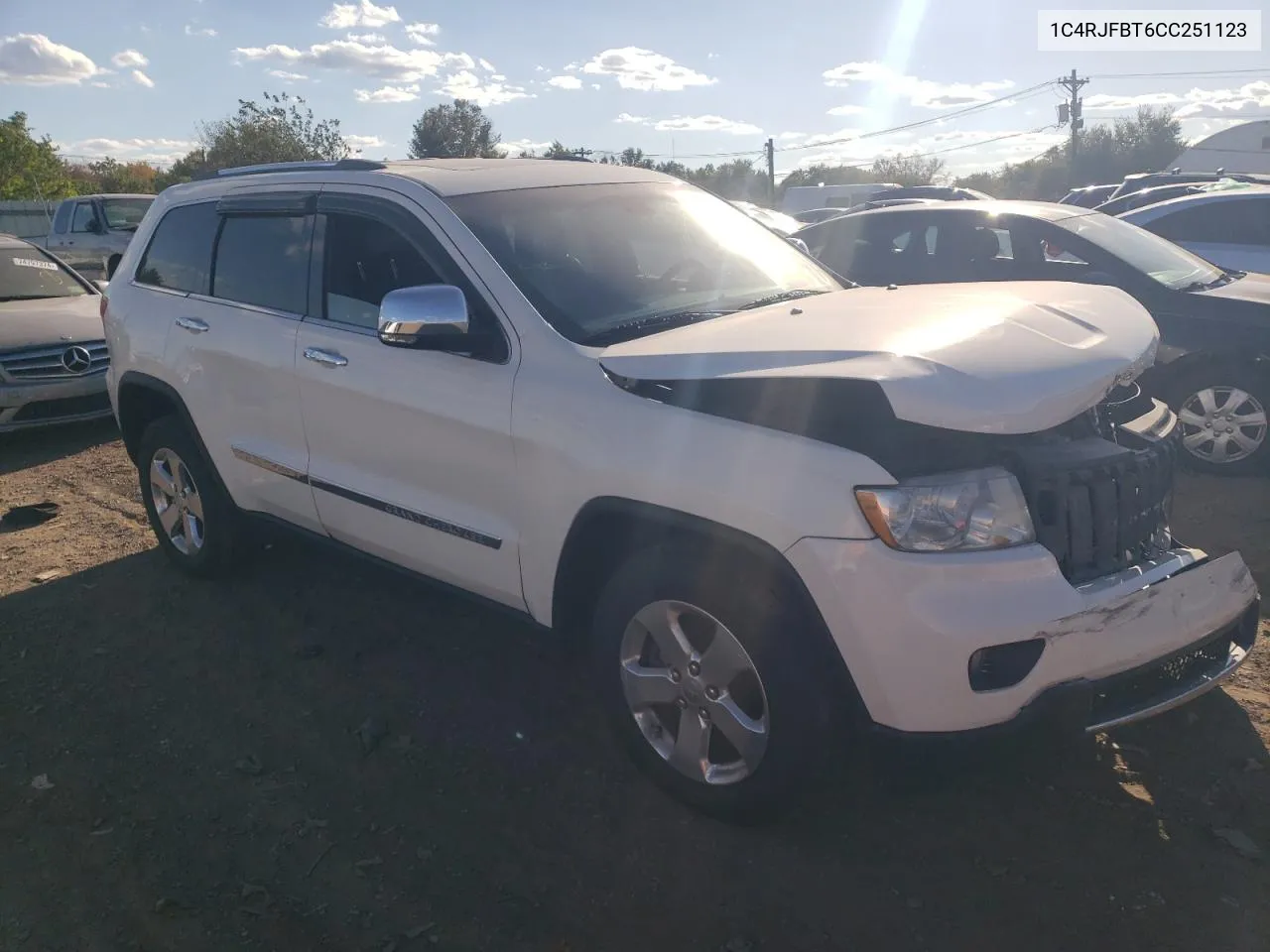 2012 Jeep Grand Cherokee Limited VIN: 1C4RJFBT6CC251123 Lot: 74760724