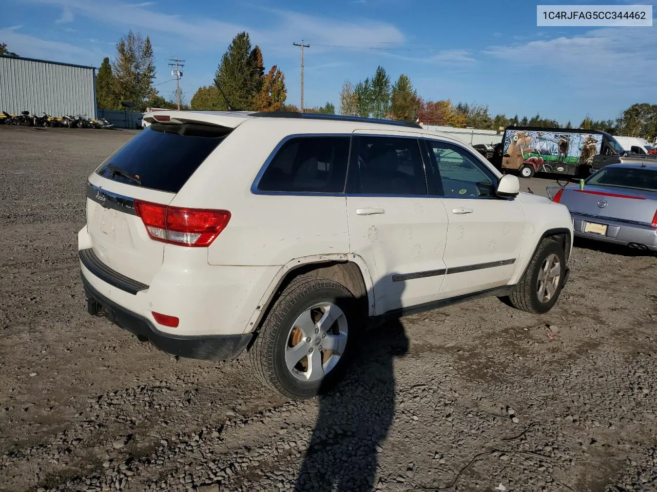 2012 Jeep Grand Cherokee Laredo VIN: 1C4RJFAG5CC344462 Lot: 74815954