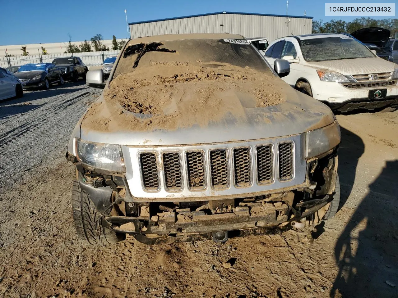 2012 Jeep Grand Cherokee Srt-8 VIN: 1C4RJFDJ0CC213432 Lot: 74919554