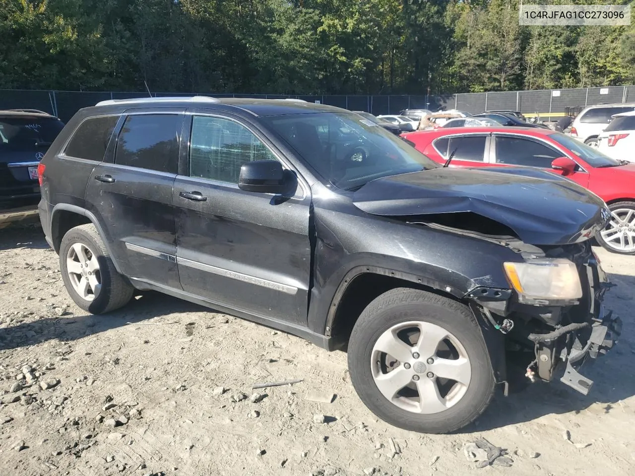 2012 Jeep Grand Cherokee Laredo VIN: 1C4RJFAG1CC273096 Lot: 74928534