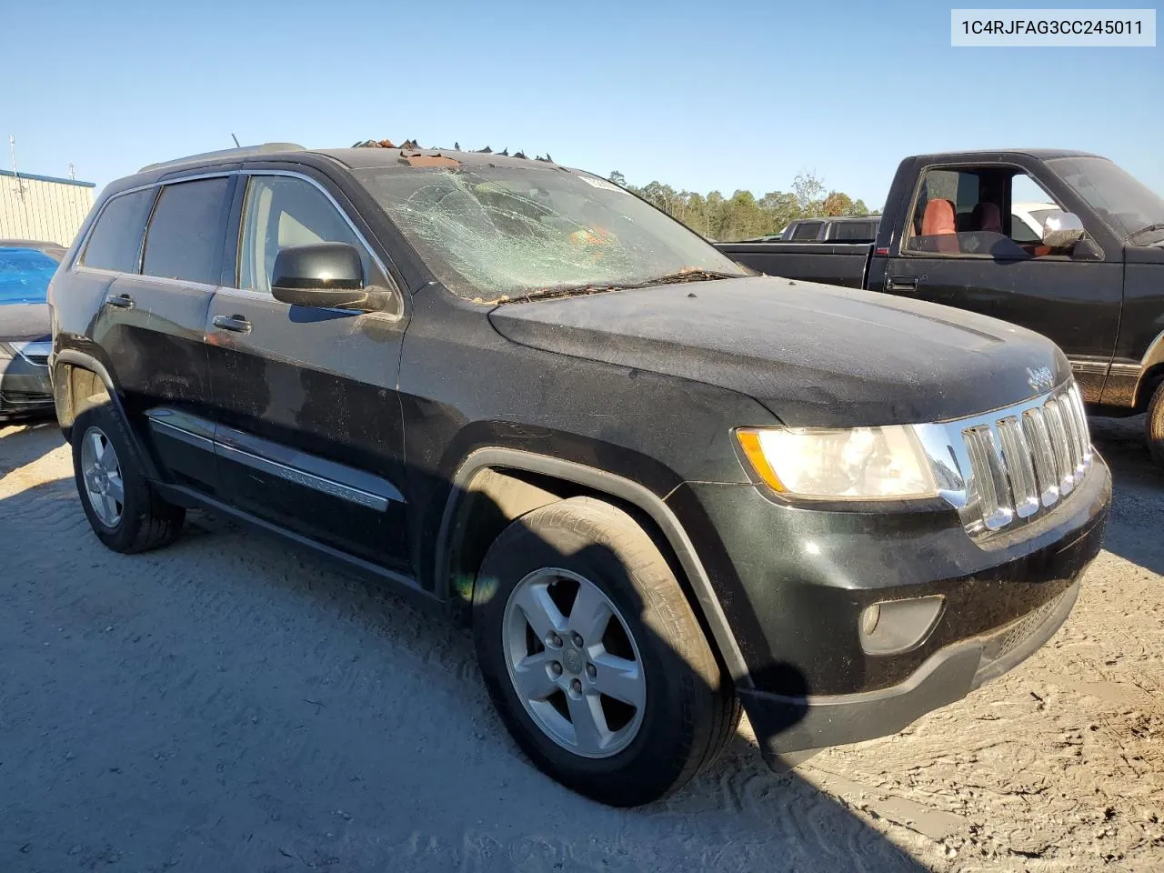 2012 Jeep Grand Cherokee Laredo VIN: 1C4RJFAG3CC245011 Lot: 75386854