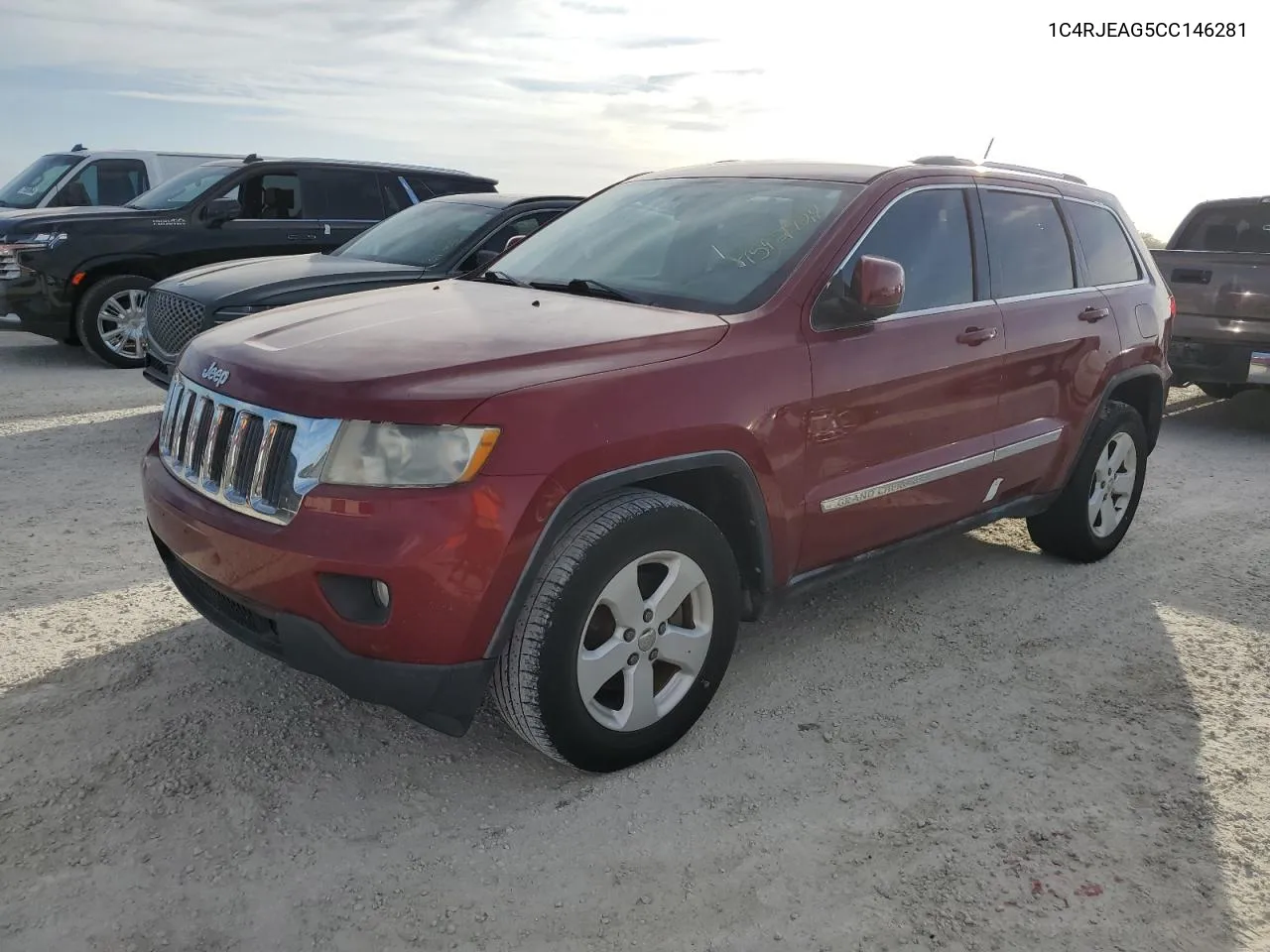 2012 Jeep Grand Cherokee Laredo VIN: 1C4RJEAG5CC146281 Lot: 75921924