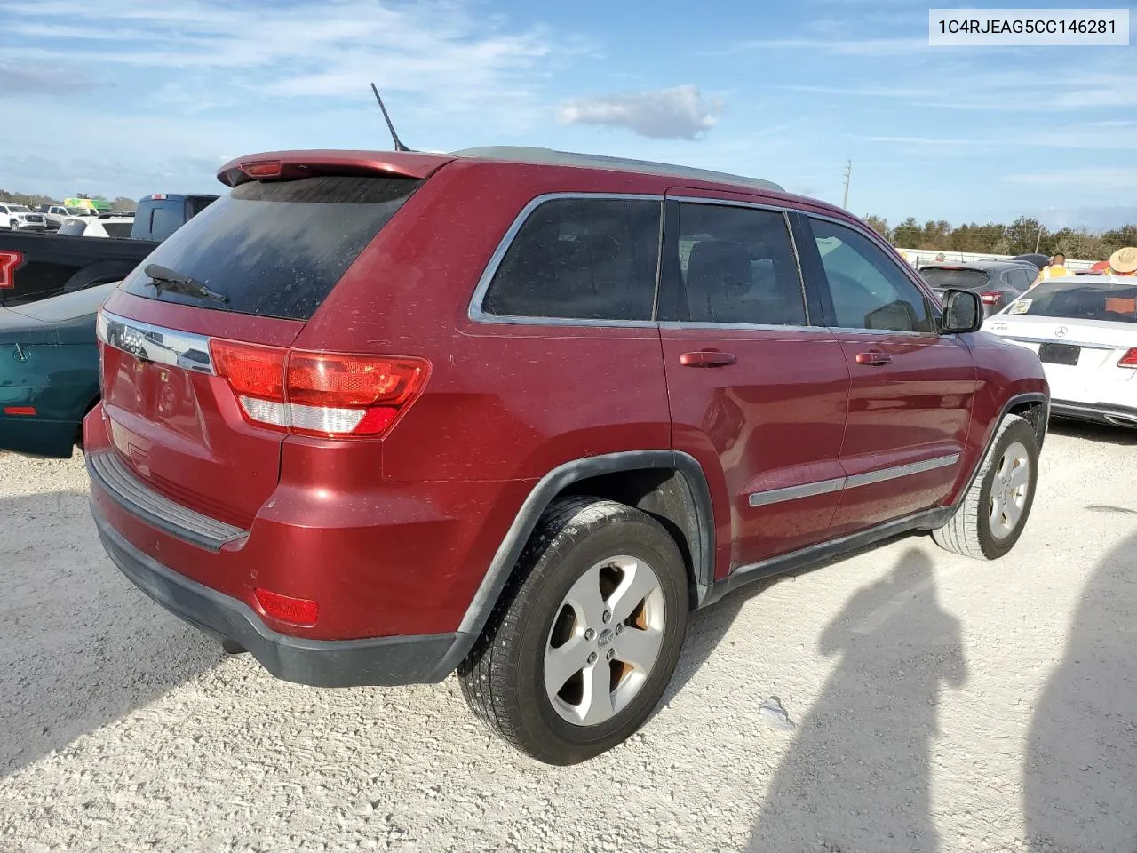 2012 Jeep Grand Cherokee Laredo VIN: 1C4RJEAG5CC146281 Lot: 75921924