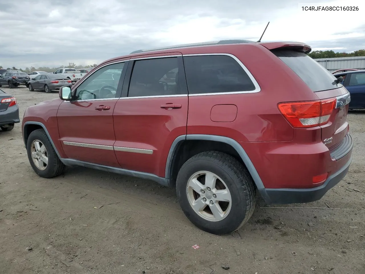 2012 Jeep Grand Cherokee Laredo VIN: 1C4RJFAG8CC160326 Lot: 75971824