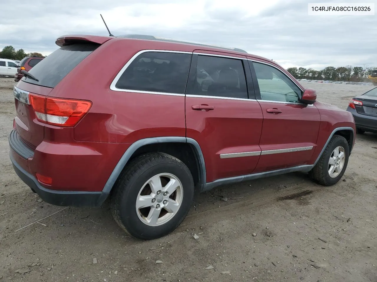 2012 Jeep Grand Cherokee Laredo VIN: 1C4RJFAG8CC160326 Lot: 75971824