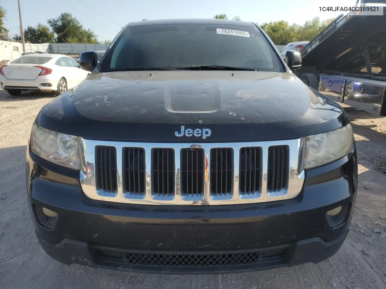 1C4RJFAG4CC359521 2012 Jeep Grand Cherokee Laredo