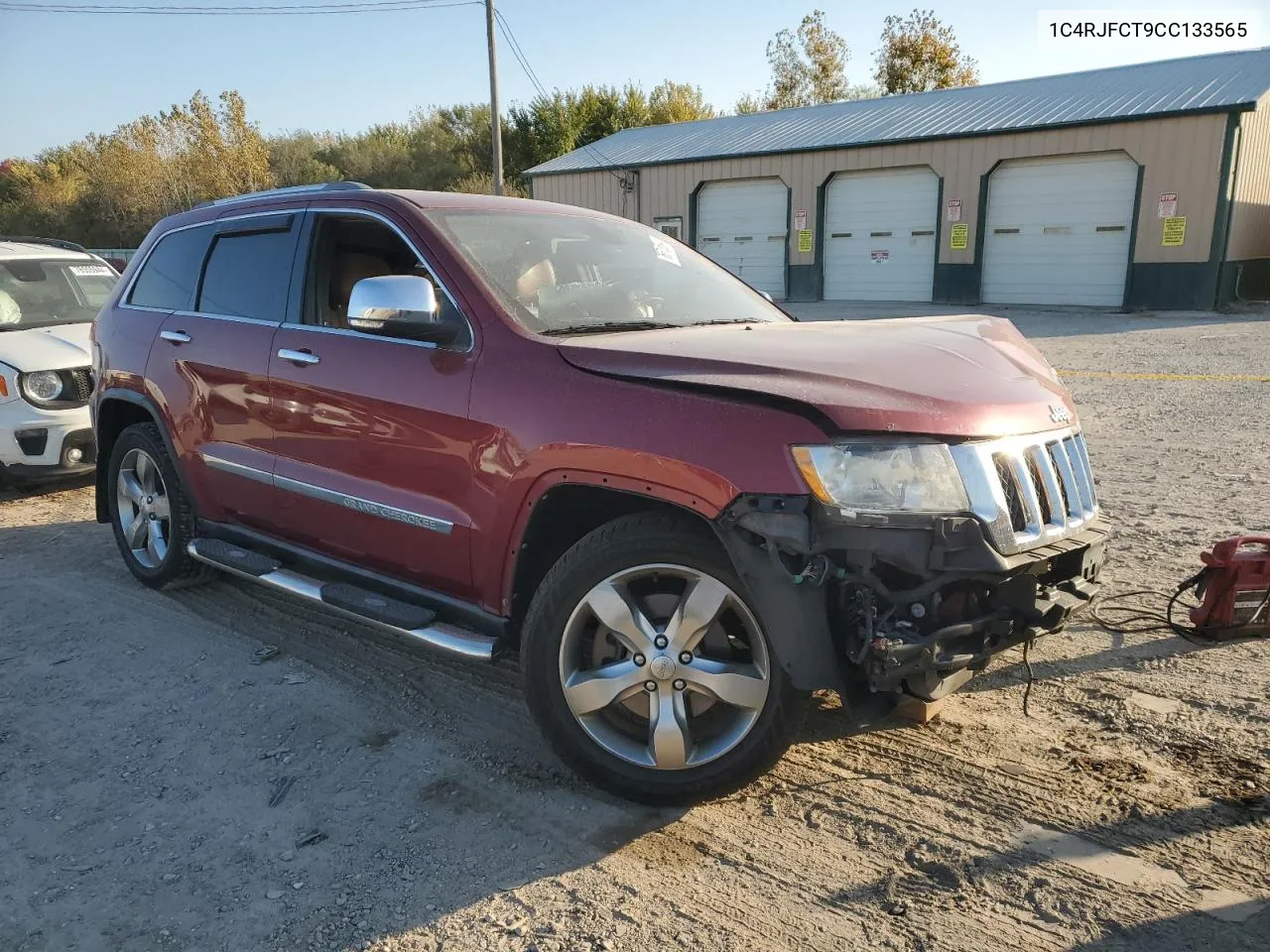 2012 Jeep Grand Cherokee Overland VIN: 1C4RJFCT9CC133565 Lot: 76613534