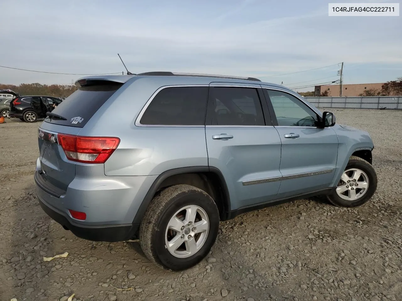 2012 Jeep Grand Cherokee Laredo VIN: 1C4RJFAG4CC222711 Lot: 76738694