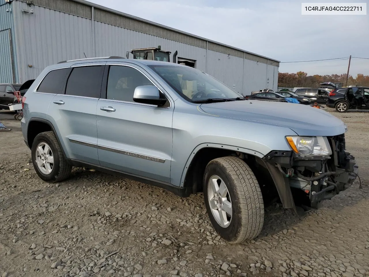 2012 Jeep Grand Cherokee Laredo VIN: 1C4RJFAG4CC222711 Lot: 76738694