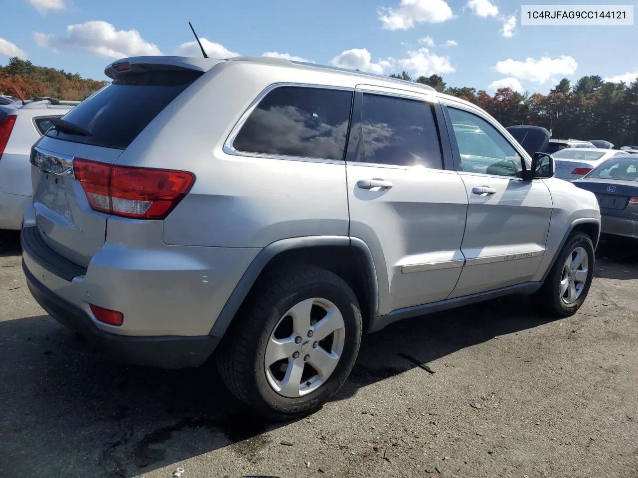 2012 Jeep Grand Cherokee Laredo VIN: 1C4RJFAG9CC144121 Lot: 77137054