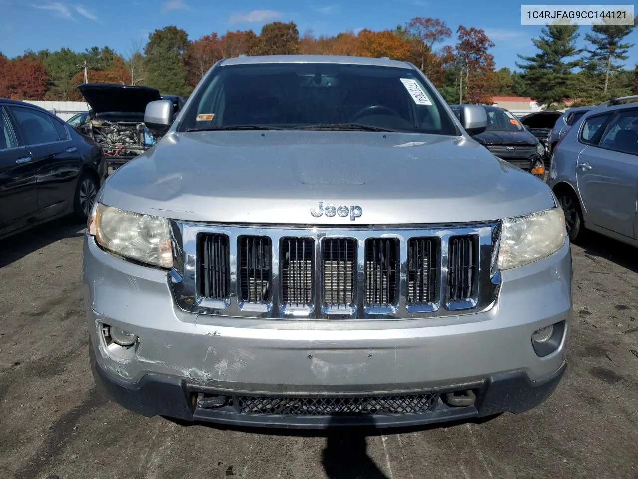 2012 Jeep Grand Cherokee Laredo VIN: 1C4RJFAG9CC144121 Lot: 77137054