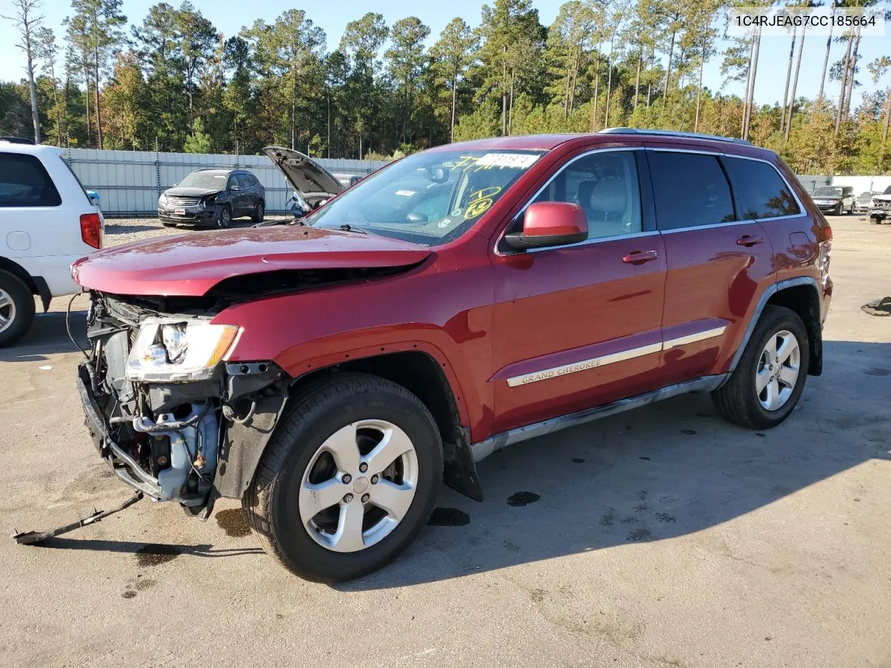 2012 Jeep Grand Cherokee Laredo VIN: 1C4RJEAG7CC185664 Lot: 77311974