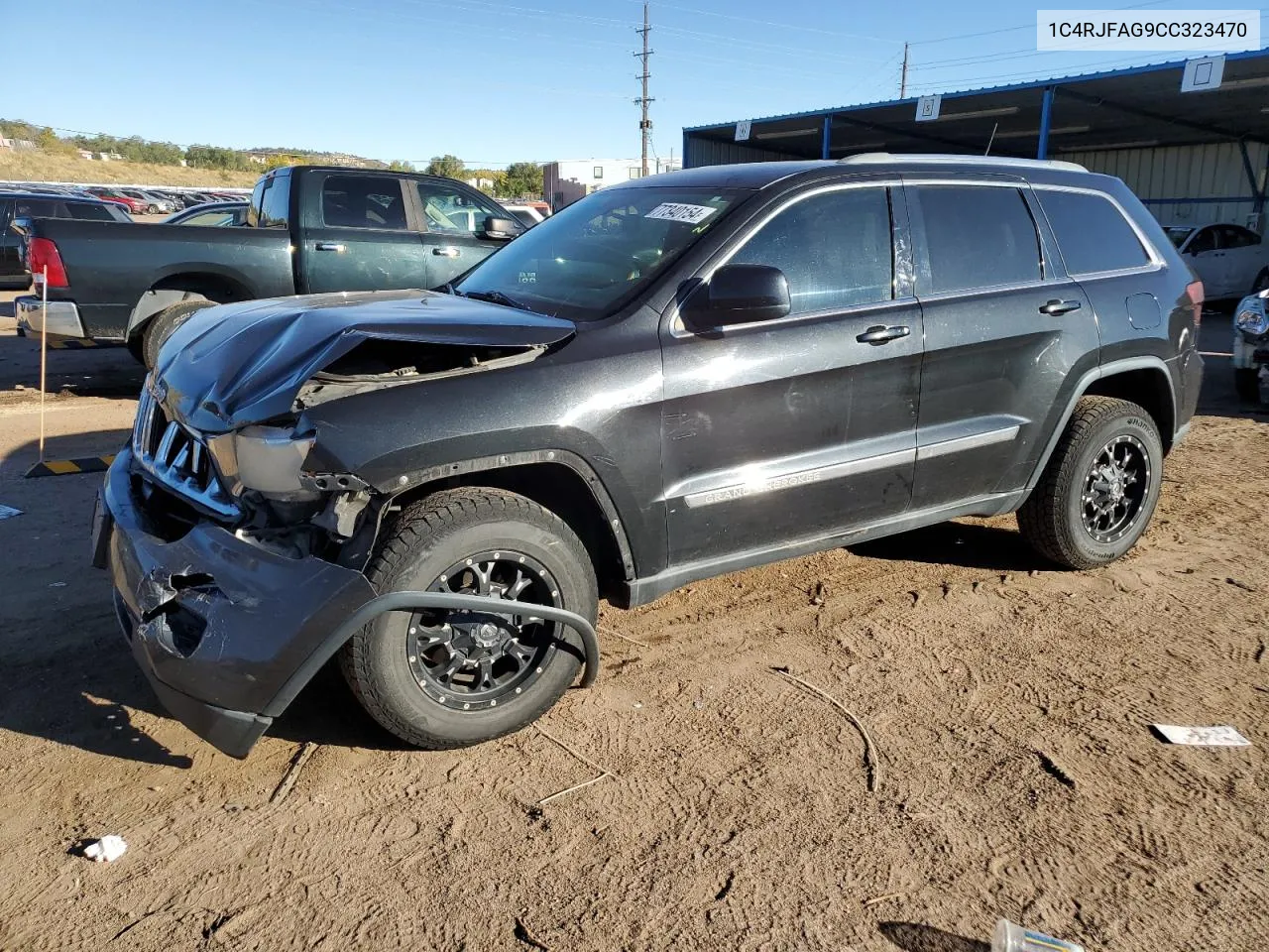 2012 Jeep Grand Cherokee Laredo VIN: 1C4RJFAG9CC323470 Lot: 77340154