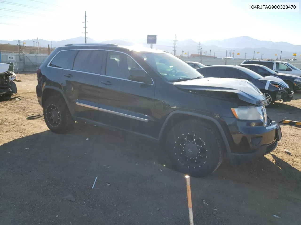 2012 Jeep Grand Cherokee Laredo VIN: 1C4RJFAG9CC323470 Lot: 77340154