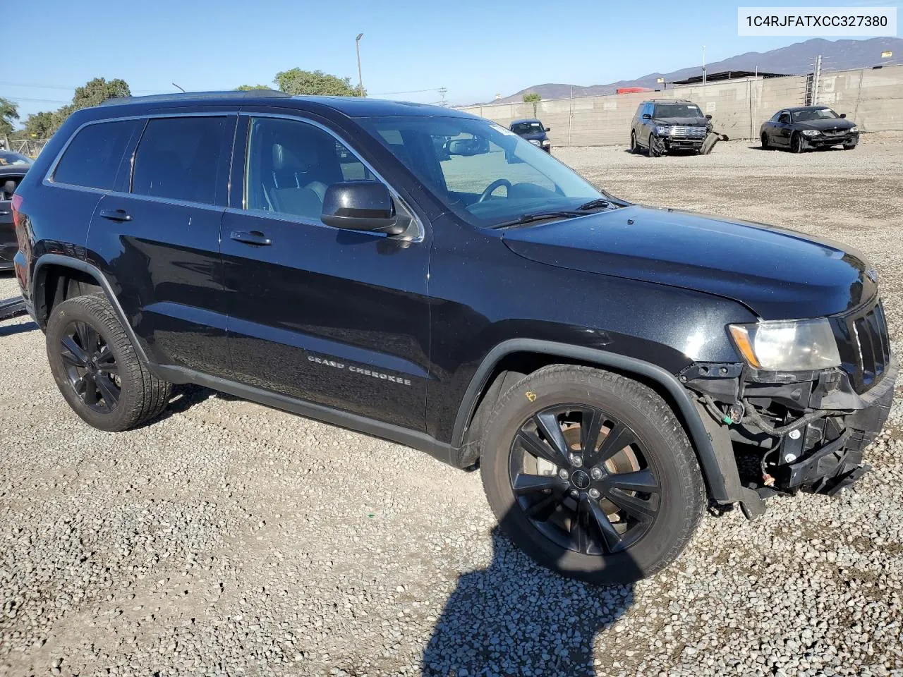 2012 Jeep Grand Cherokee Laredo VIN: 1C4RJFATXCC327380 Lot: 77398054