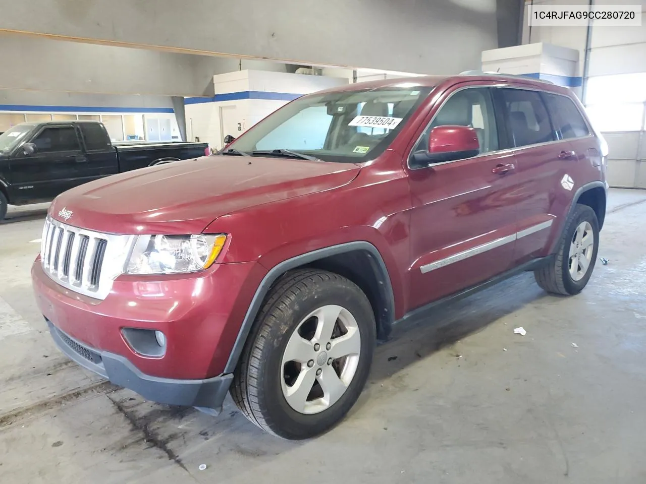 2012 Jeep Grand Cherokee Laredo VIN: 1C4RJFAG9CC280720 Lot: 77539504