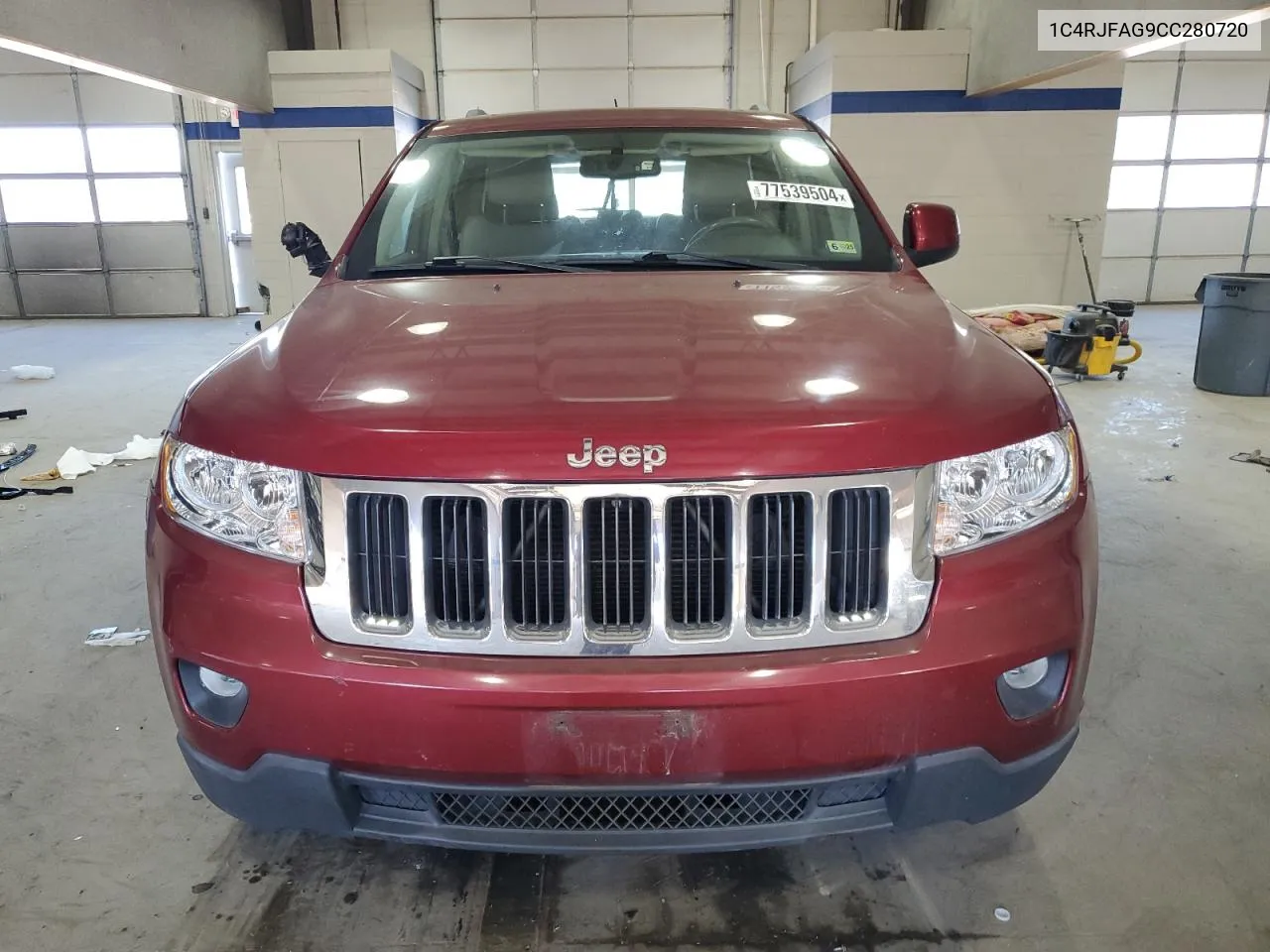 2012 Jeep Grand Cherokee Laredo VIN: 1C4RJFAG9CC280720 Lot: 77539504