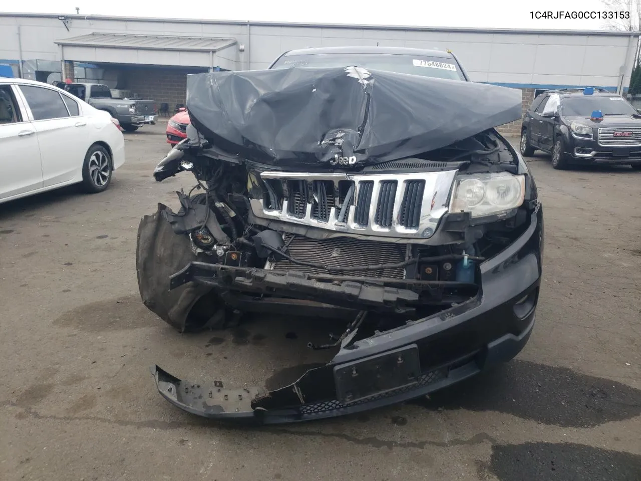 2012 Jeep Grand Cherokee Laredo VIN: 1C4RJFAG0CC133153 Lot: 77548824