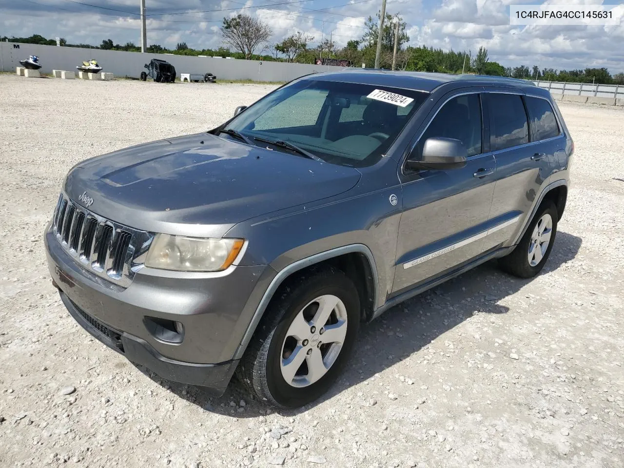 2012 Jeep Grand Cherokee Laredo VIN: 1C4RJFAG4CC145631 Lot: 77739024