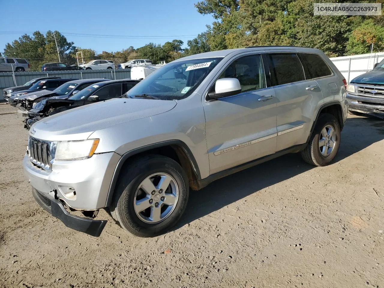 2012 Jeep Grand Cherokee Laredo VIN: 1C4RJEAG5CC263973 Lot: 77994064