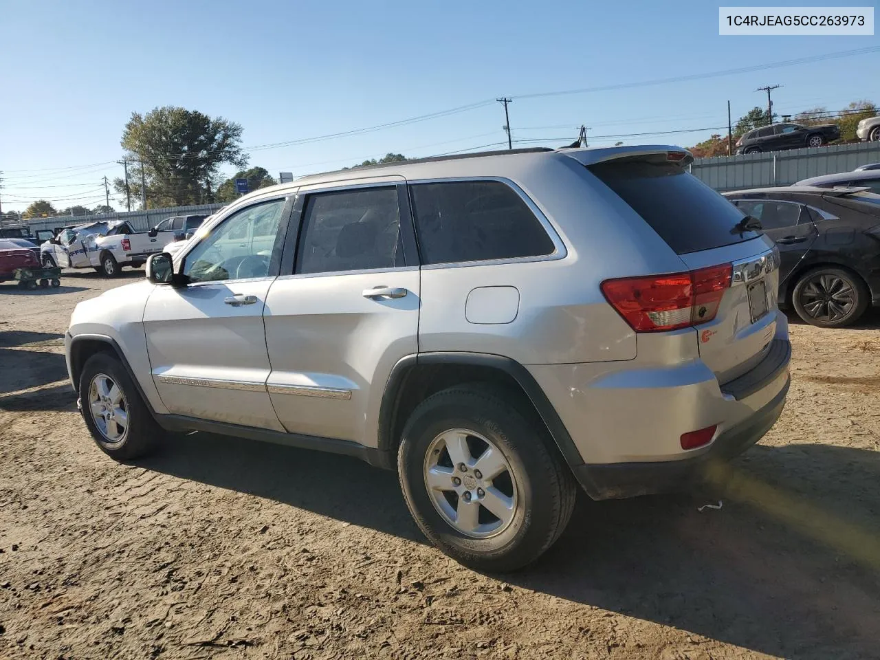 2012 Jeep Grand Cherokee Laredo VIN: 1C4RJEAG5CC263973 Lot: 77994064