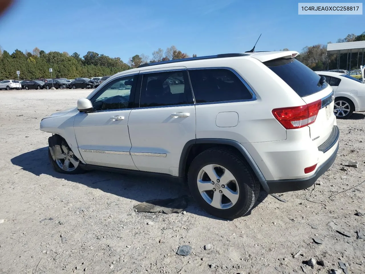 2012 Jeep Grand Cherokee Laredo VIN: 1C4RJEAGXCC258817 Lot: 78237844