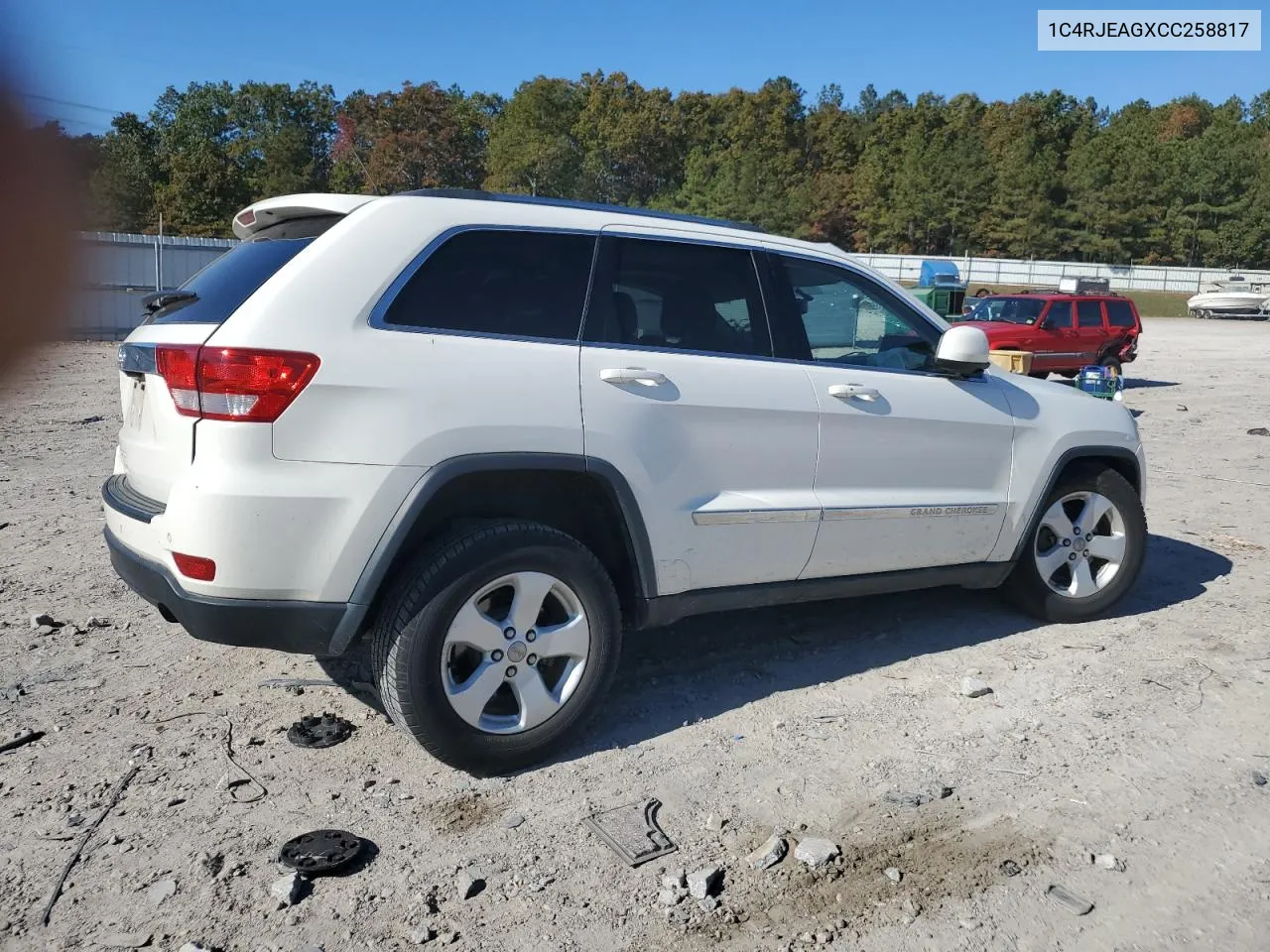 2012 Jeep Grand Cherokee Laredo VIN: 1C4RJEAGXCC258817 Lot: 78237844