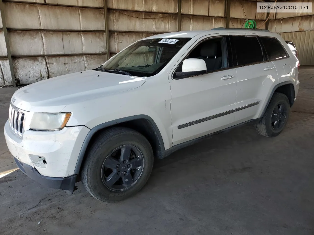 2012 Jeep Grand Cherokee Laredo VIN: 1C4RJEAG1CC151171 Lot: 78401364