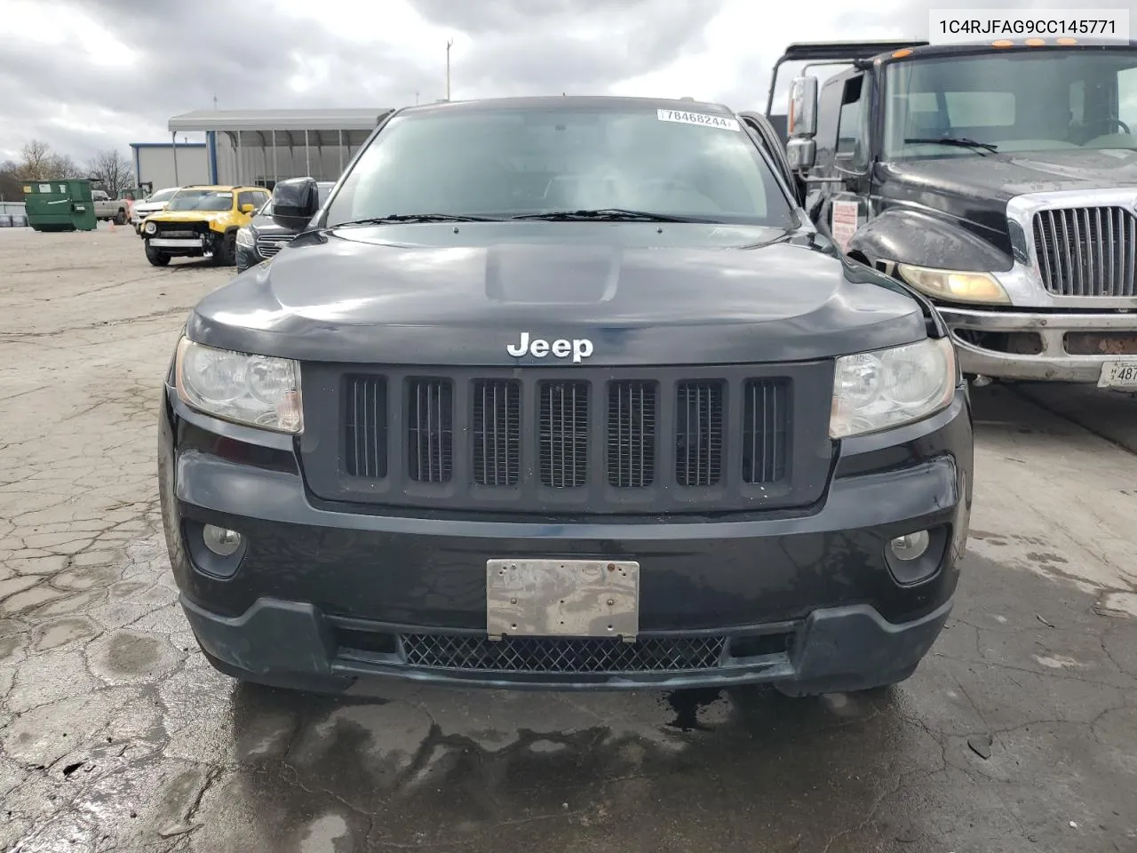 2012 Jeep Grand Cherokee Laredo VIN: 1C4RJFAG9CC145771 Lot: 78468244