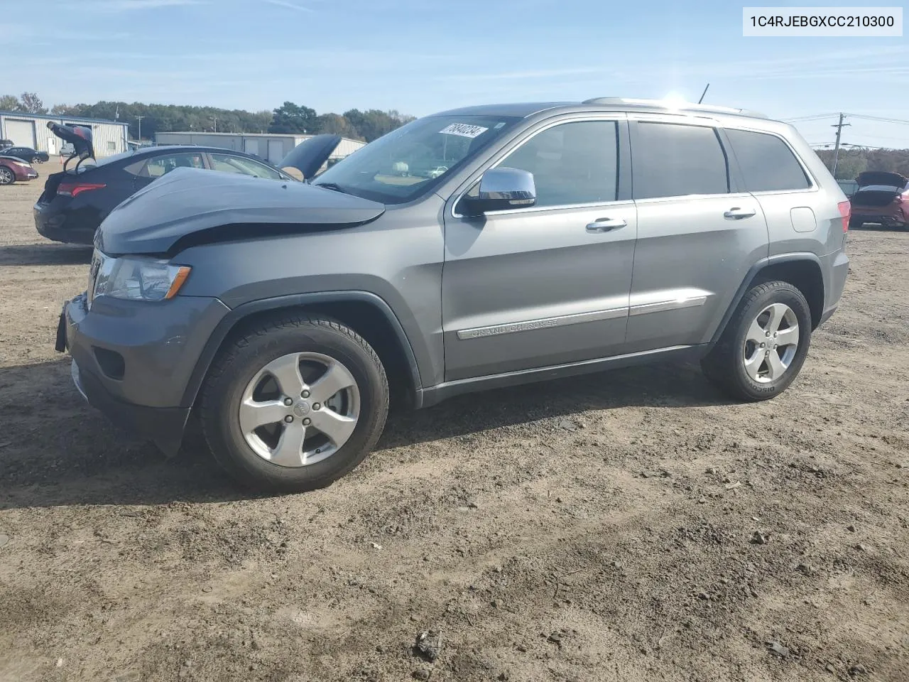 2012 Jeep Grand Cherokee Limited VIN: 1C4RJEBGXCC210300 Lot: 78840234