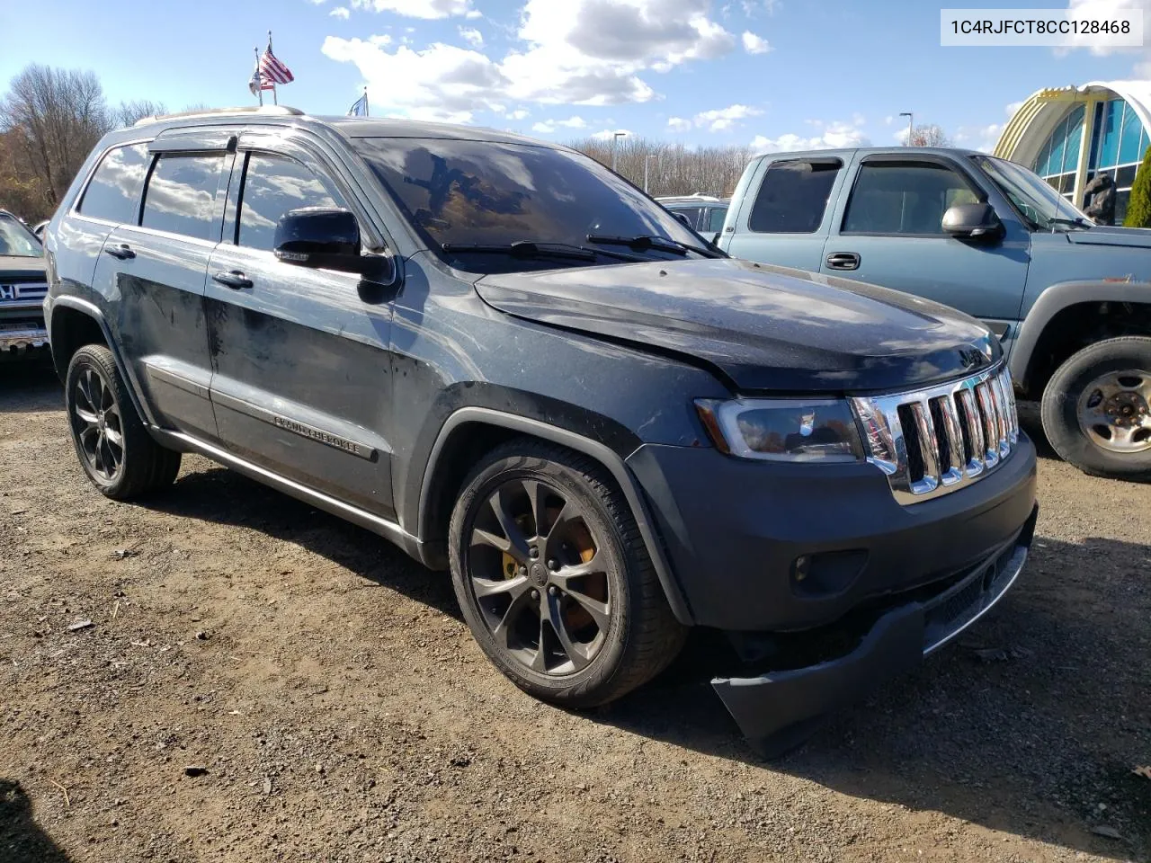 2012 Jeep Grand Cherokee Overland VIN: 1C4RJFCT8CC128468 Lot: 78874834