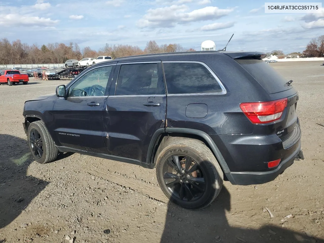 2012 Jeep Grand Cherokee Laredo VIN: 1C4RJFAT3CC351715 Lot: 79173884