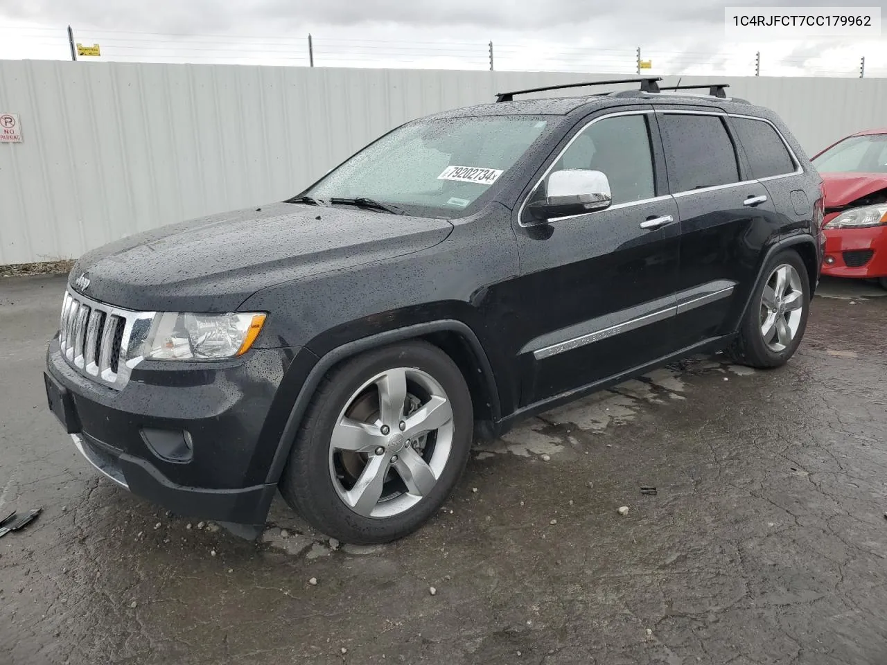 2012 Jeep Grand Cherokee Overland VIN: 1C4RJFCT7CC179962 Lot: 79202734