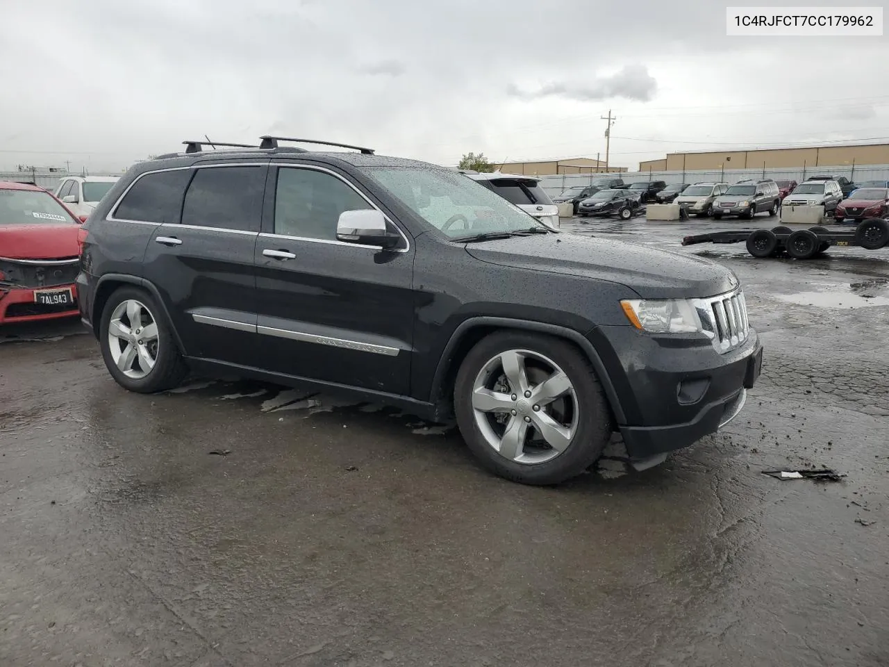 2012 Jeep Grand Cherokee Overland VIN: 1C4RJFCT7CC179962 Lot: 79202734