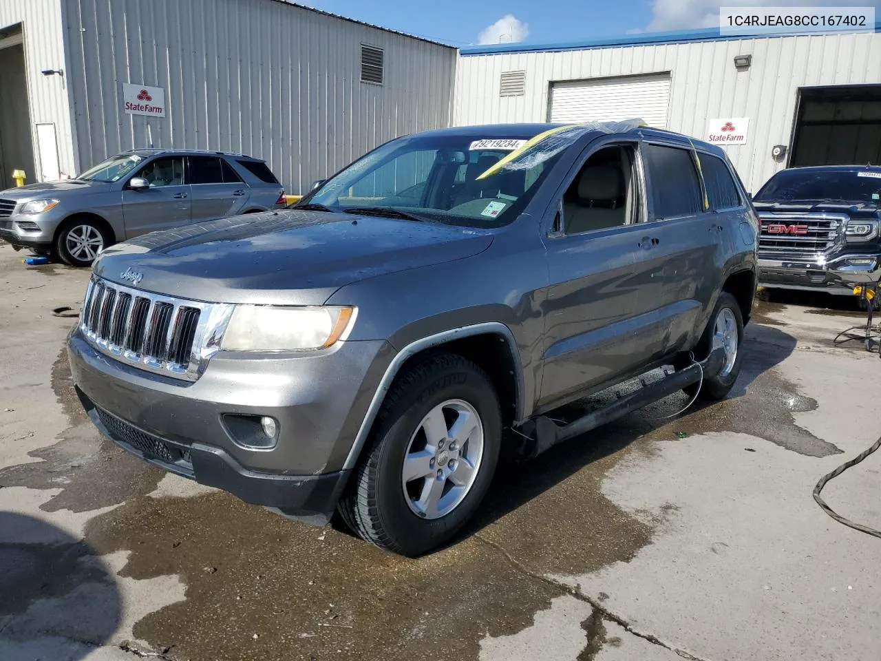 2012 Jeep Grand Cherokee Laredo VIN: 1C4RJEAG8CC167402 Lot: 79219234