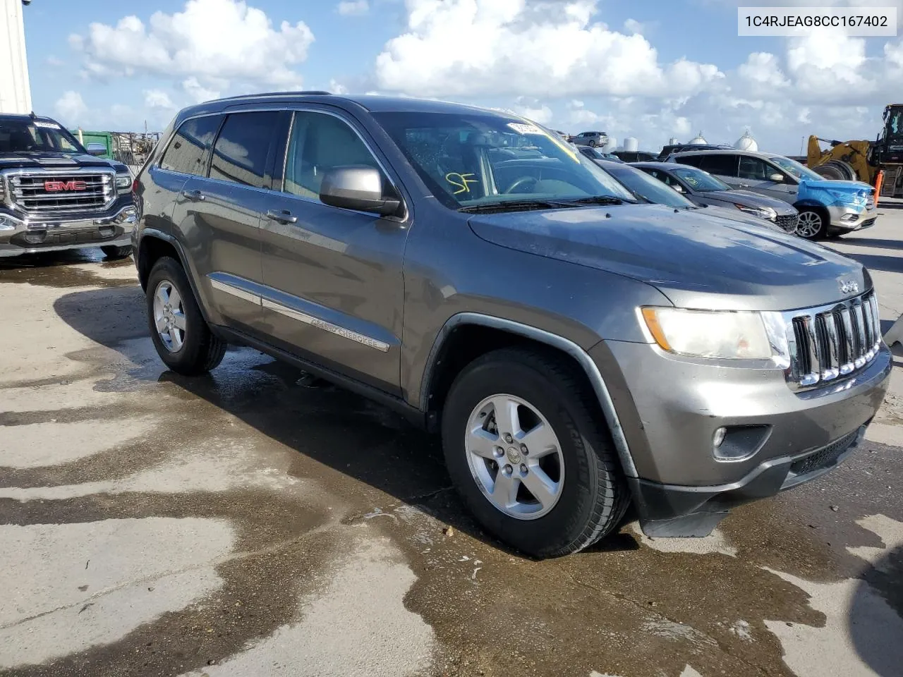 2012 Jeep Grand Cherokee Laredo VIN: 1C4RJEAG8CC167402 Lot: 79219234