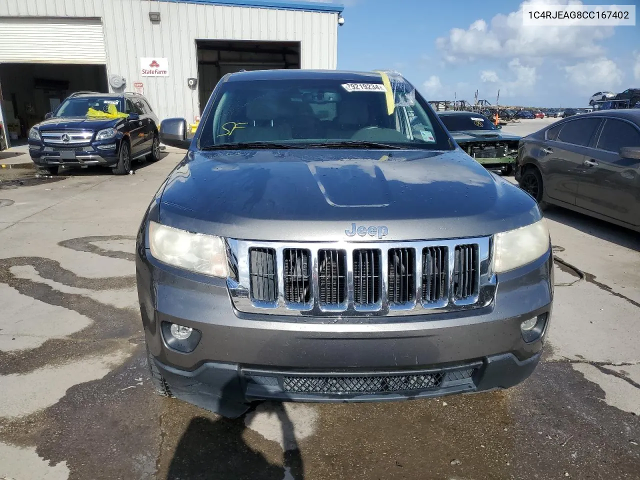 2012 Jeep Grand Cherokee Laredo VIN: 1C4RJEAG8CC167402 Lot: 79219234