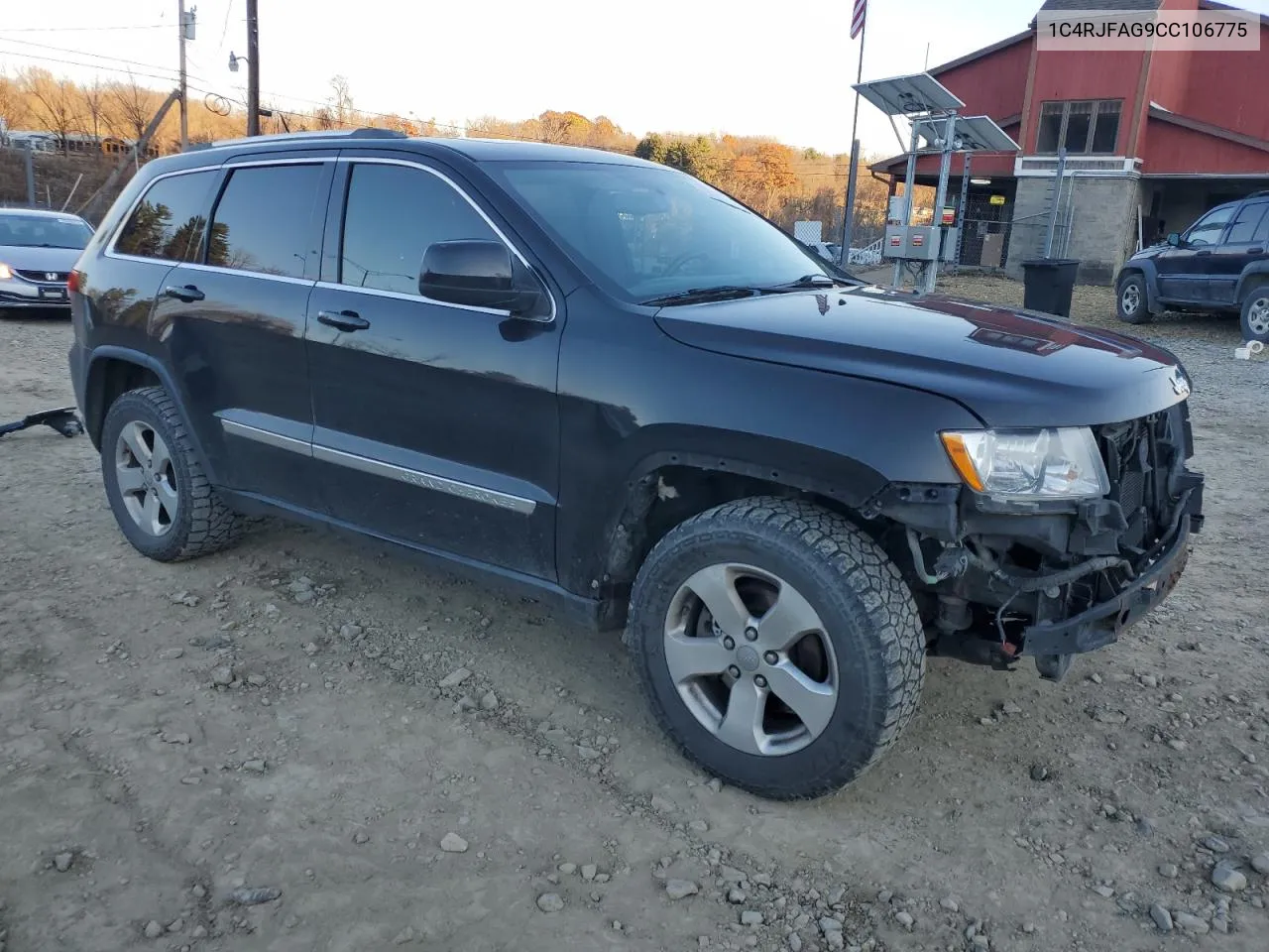 2012 Jeep Grand Cherokee Laredo VIN: 1C4RJFAG9CC106775 Lot: 79272334