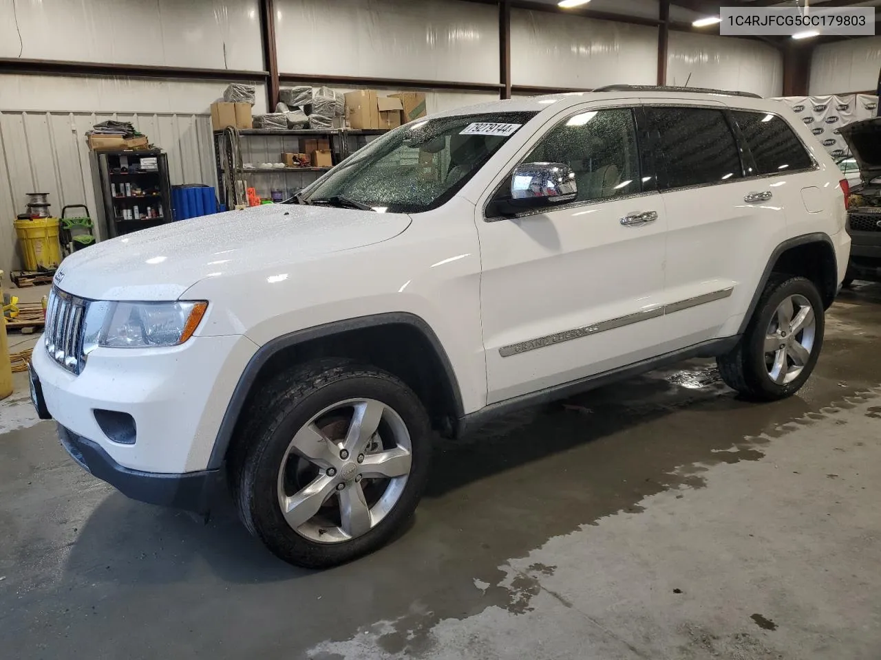 2012 Jeep Grand Cherokee Overland VIN: 1C4RJFCG5CC179803 Lot: 79279144