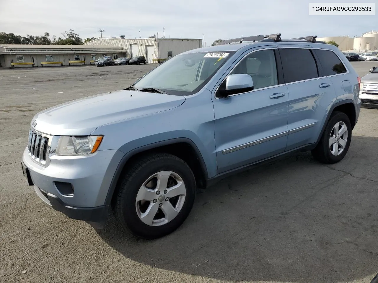 2012 Jeep Grand Cherokee Laredo VIN: 1C4RJFAG9CC293533 Lot: 79493764