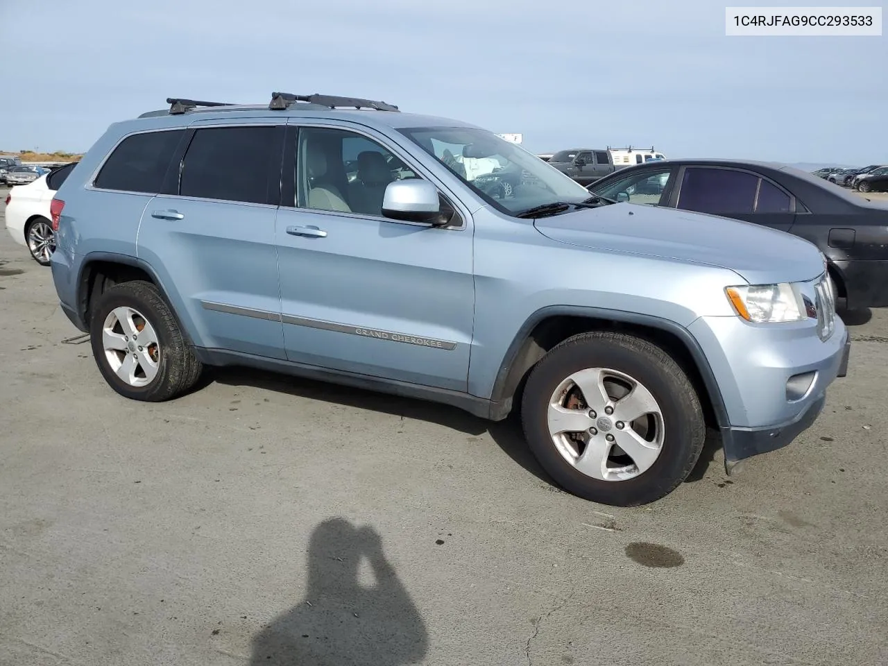 2012 Jeep Grand Cherokee Laredo VIN: 1C4RJFAG9CC293533 Lot: 79493764